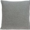 Homeroots 20 x 7 x 20 in. Elegant Transitional Gray Pillow Cover with Poly Insert 334069